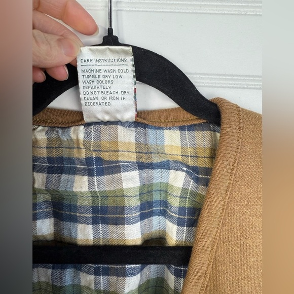 Alpine Cotton tan Outfitter Vest. Size large. - Picture 4 of 6